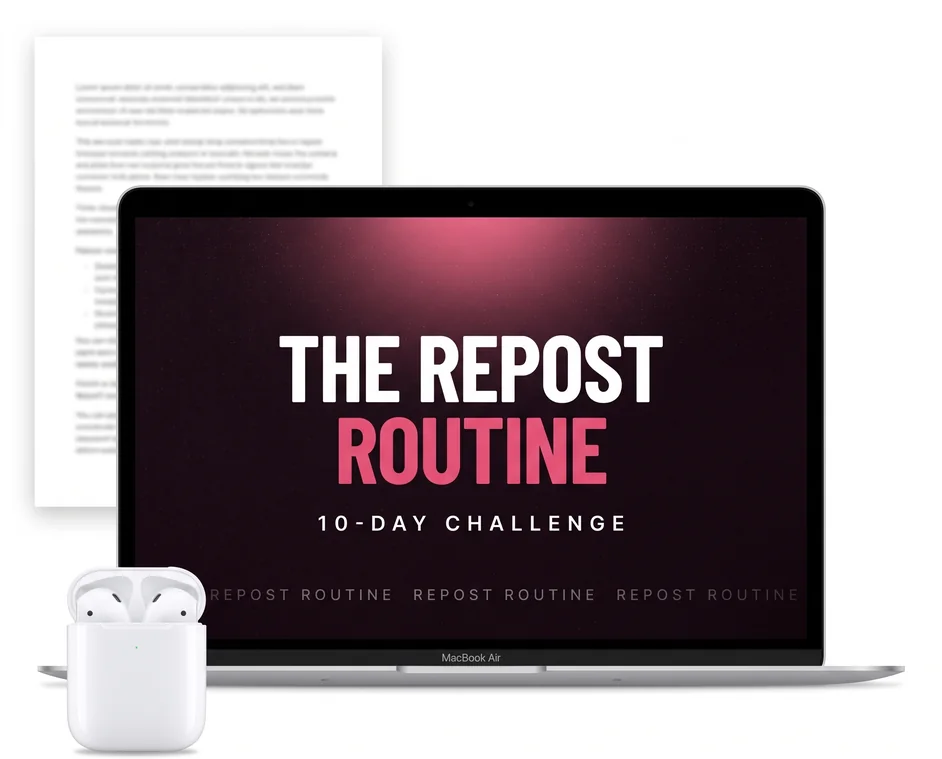 The Repost Routine 10-Day Challenge